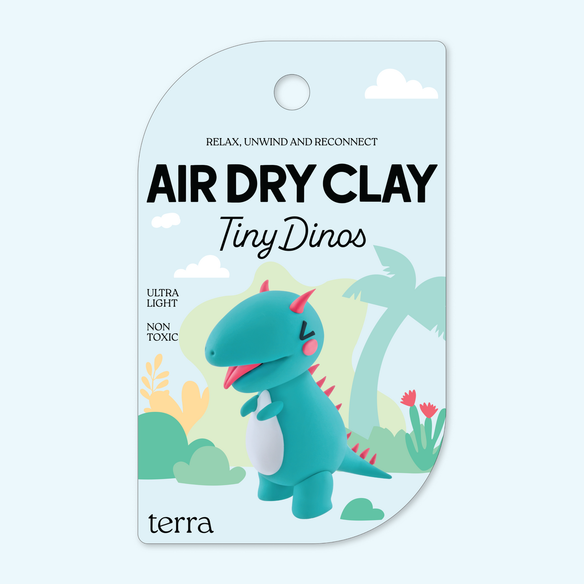 Zippy Speedy Dinosaur Clay Kit - Tiny Dinos - Terra