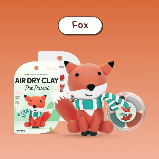 Fox Animal Clay Kit - Pet Patrol - Terra