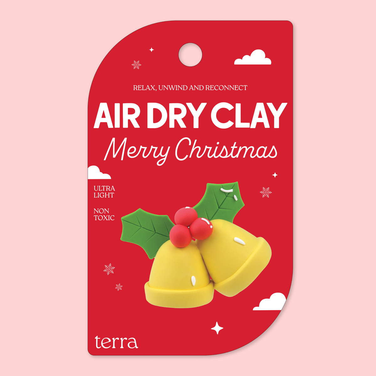 Christmas Bell Festive Clay Kit - Christmas Collection - Terra