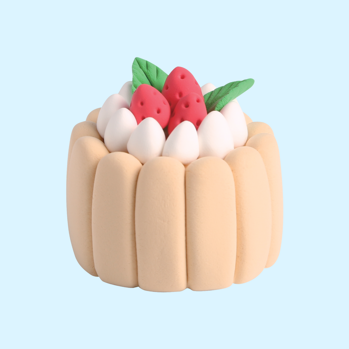 Berry Cheesecake Kawaii Dessert Clay Kit - Blissful Bites - Terra