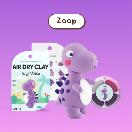 Zoop Dinosaur Clay Kit - Tiny Dinos - Terra