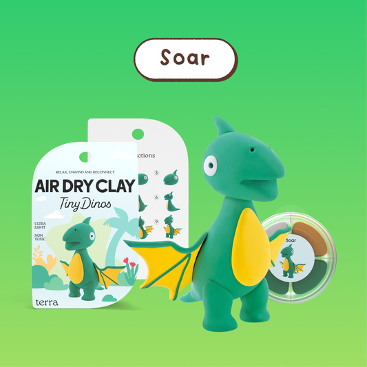 Soar Flying Dinosaur Clay Kit - Tiny Dinos - Terra