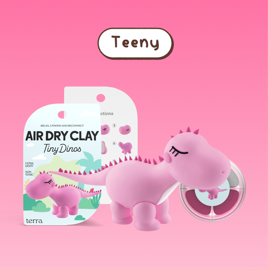 Teeny Mini Dinosaur Clay Kit - Tiny Dinos - Terra