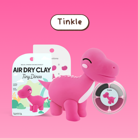 Tinkle Dinosaur Clay Kit - Tiny Dinos - Terra