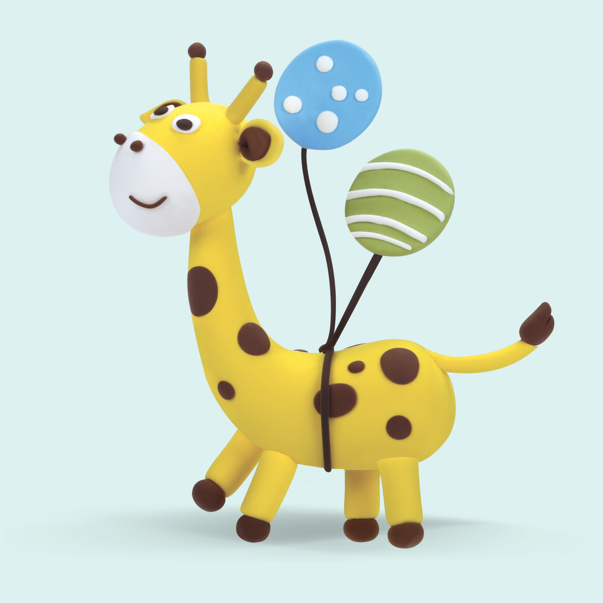 Giraffe Animal Clay Kit - Pet Patrol - Terra