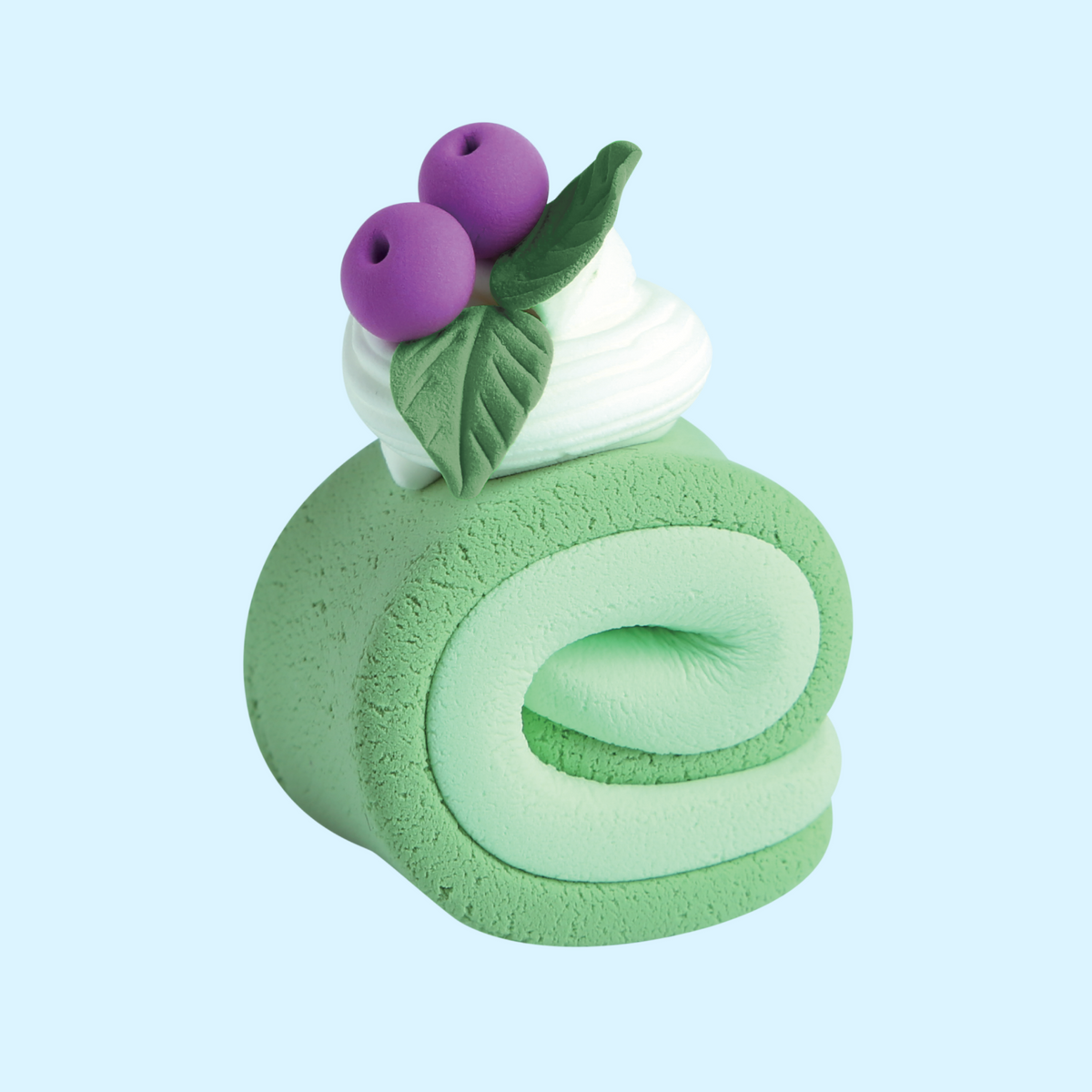Matcha Tea Roll Kawaii Clay Kit - Blissful Bites - Terra