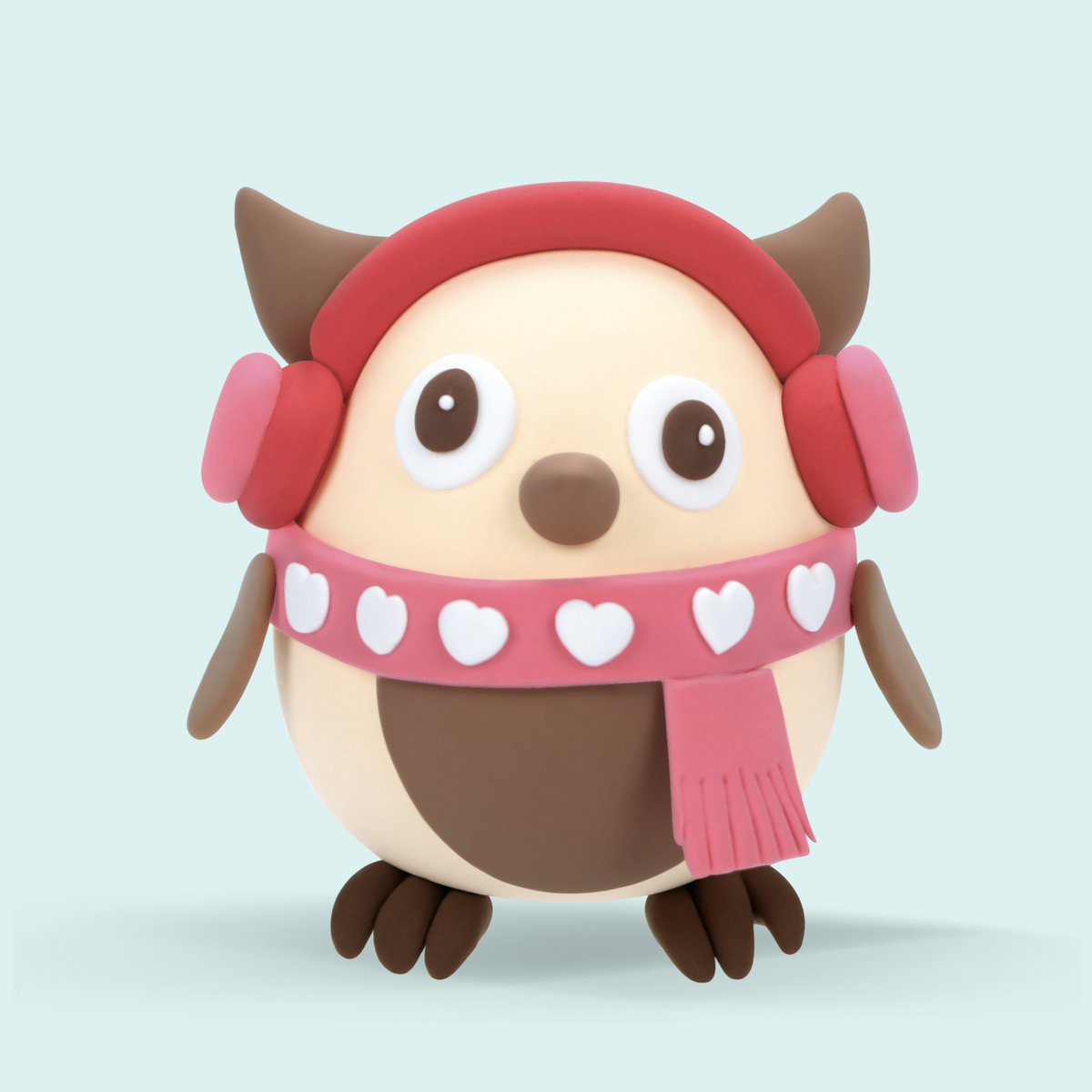 Owl Animal Clay Kit - Pet Patrol - Terra