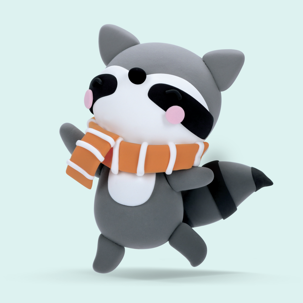 Raccoon Animal Clay Kit - Pet Patrol - Terra
