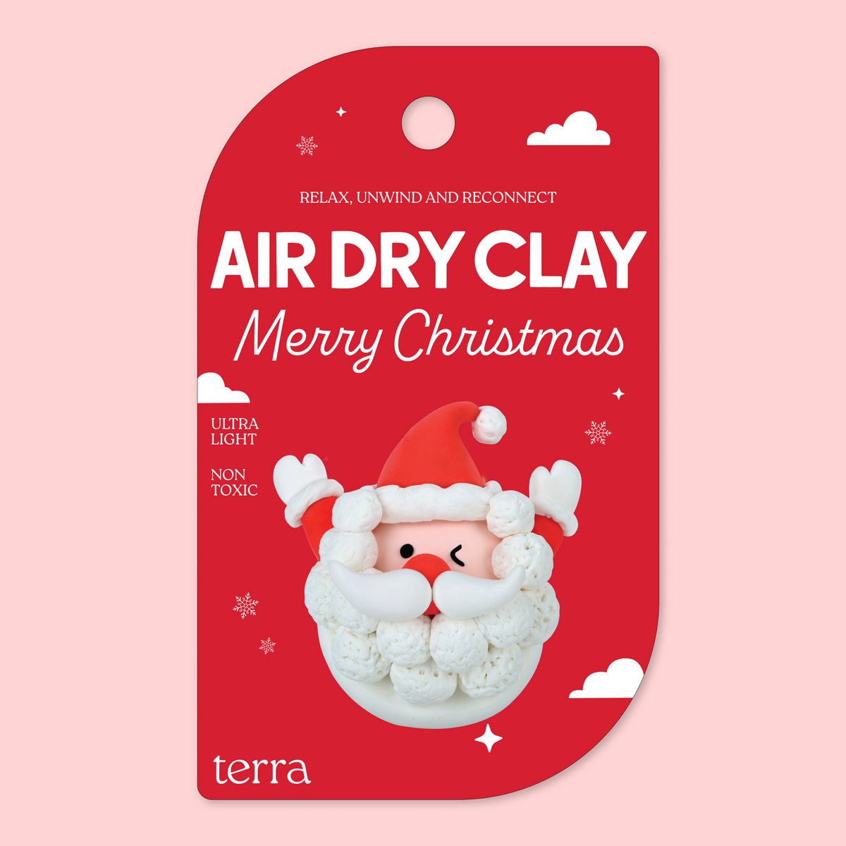 Santa Claus Christmas Clay Kit - Christmas Collection - Terra