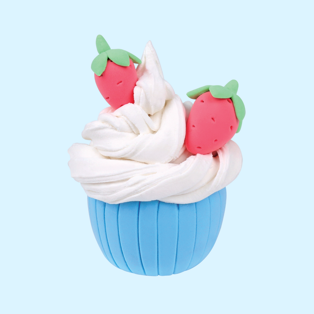Strawberry Cupcake Kawaii Clay Kit - Blissful Bites - Terra