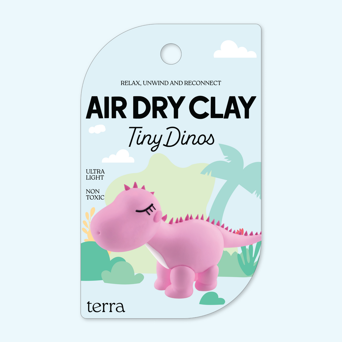 Teeny Mini Dinosaur Clay Kit - Tiny Dinos - Terra