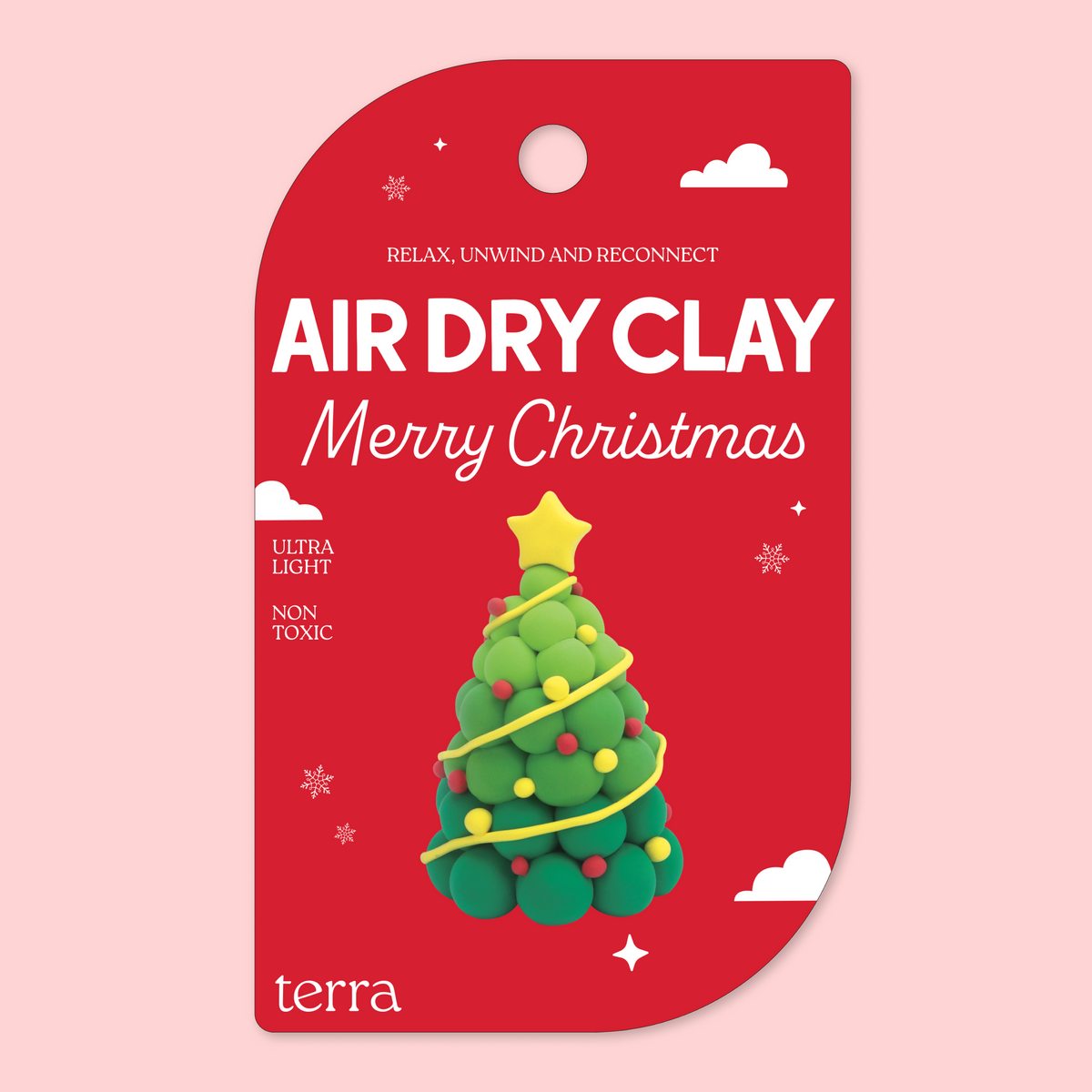 Christmas Tree Festive Clay Kit - Christmas Collection - Terra