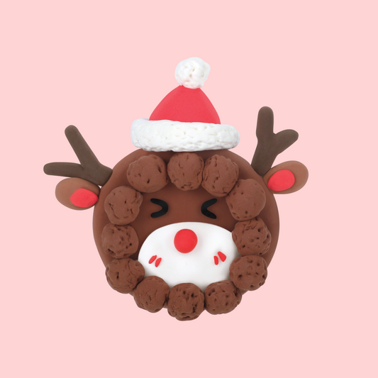 Wreath Reindeer Christmas Clay Kit - Christmas Collection - Terra